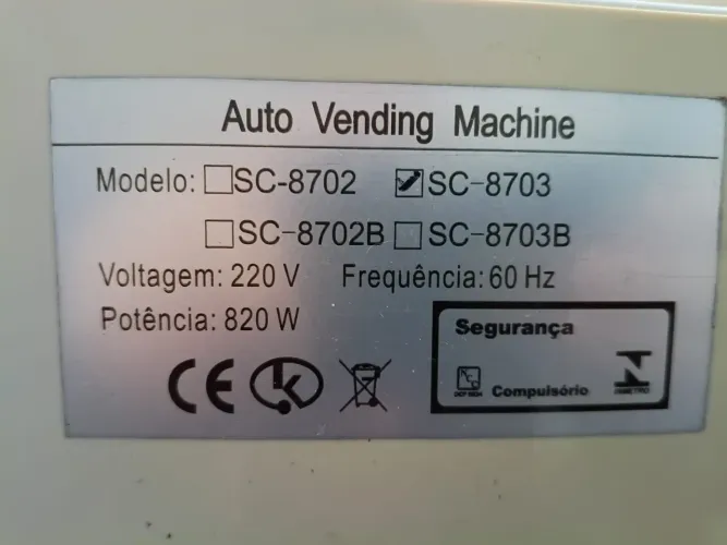 Máquina de capuccino industrial.
