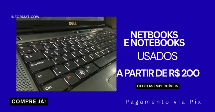 netbook notebook no precinho 