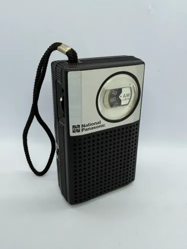 Rádio Portátil National Panasonic R-1018 AM Japonês - Impecável
