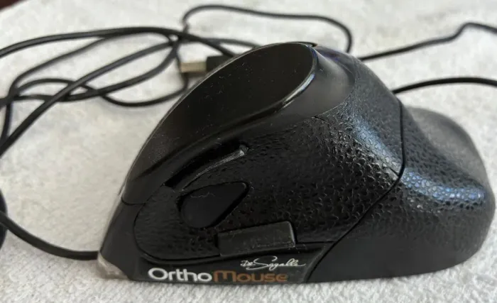 OrthoMouse, Mouse Ergonômico! Ideal para manter a mão sem sobrecarga durante horas