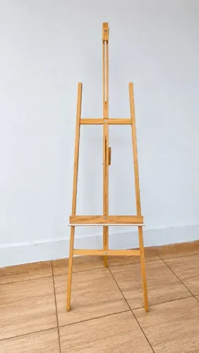 Cavalete De Pintura/banner Tela Quadro 1,8m Madeira Pinus