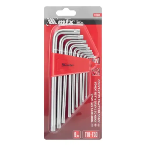 Jogo de Chaves Torx Longas MTX