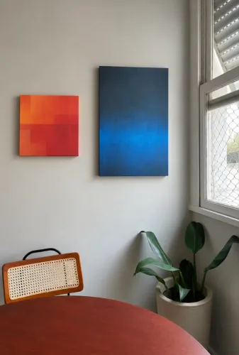Conjunto 2 Quadros Galeria9 | M. Melendez + Uillian Rius - Venda Separada