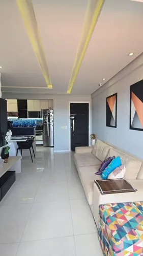 Apartamento 100% projetado, porcelanato, Porteira fechada no Damas.