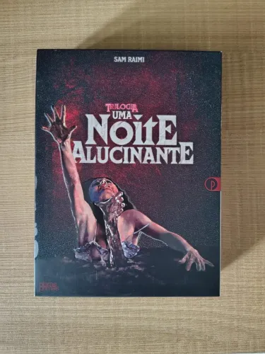 Box Blu Ray - Uma Noite Alucinante - Evil Dead