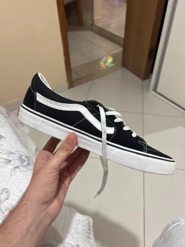 Tênis Sk8-Low Black True White Vans