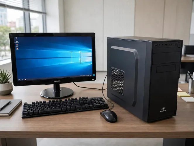 ? COMPUTADOR DESKTOP PARA ESCRITÓRIO - REVISADO - CAXIAS DO SUL !