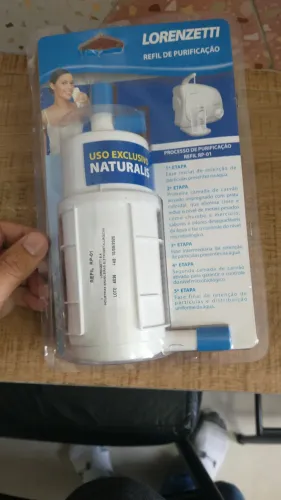 Refil de filtro Lorenzetti RP01 purificador