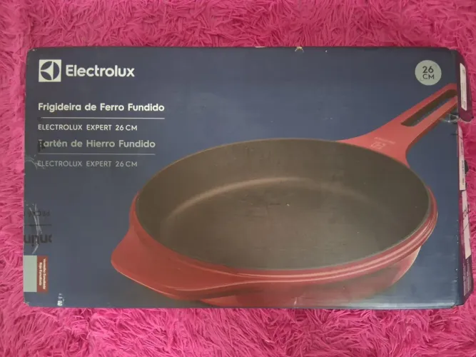 Frigideira de Ferro Fundido Electrolux Zerada