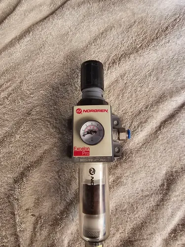 Conjunto filtro regulador completo nogren