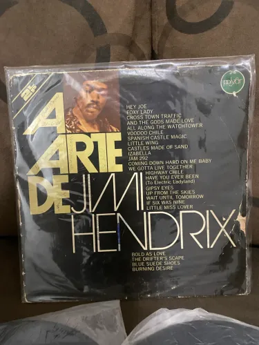 Lp disco vinil Jimi hendrix - A arte de Jimi hendrix (duplo)