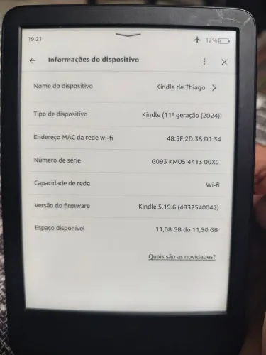 Kindle 11a geração