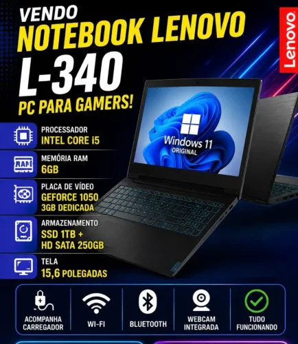 Notebook ideapad L340 Lenovo