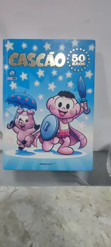 Livro Cascão 50 Anos - Edição Especial De Luxo (Impecável)