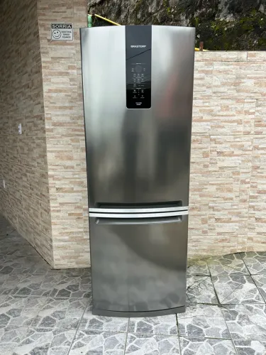 Linda Geladeira Brastemp Inox Inverse