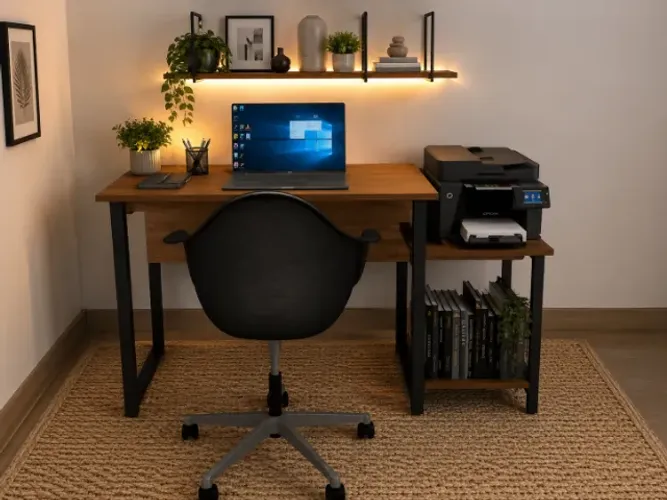 Mesa Office Work: L100cm x P40cm x A76cm