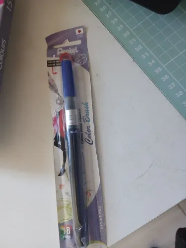 Materiais de aquarela/caligrafia