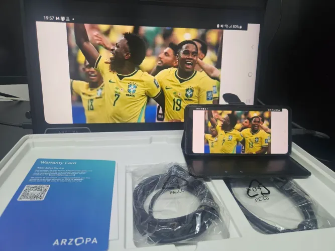 Monitor Portátil Arzopa A1M 17.3" Full HD (Gigante e Impecável!)