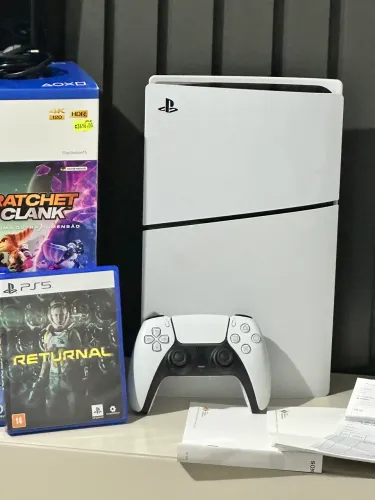 Ps5 slim mídia física completo