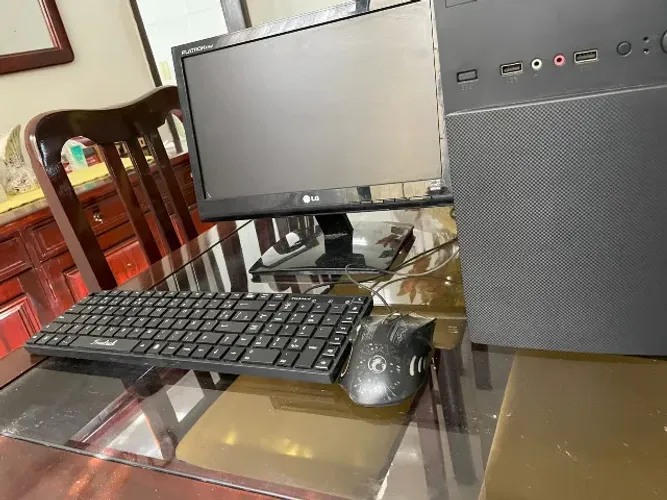 computador gamer cpu i3 , 8 gigas memoria 500 de hd, 800 real zap 43 9  *