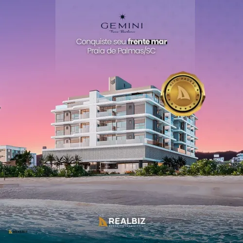 Conquiste o seu lugar frente mar | Gemini Towers Residence em Governador Celso Ramos SC