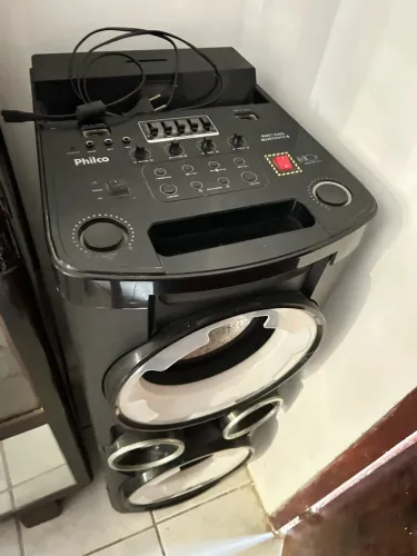 Caixa de som 1000wts Philco