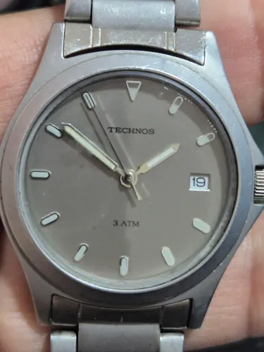 Relógio TECHNOS TITANIUM SPORT 3ATM - FUNCIONAMENTO OK
