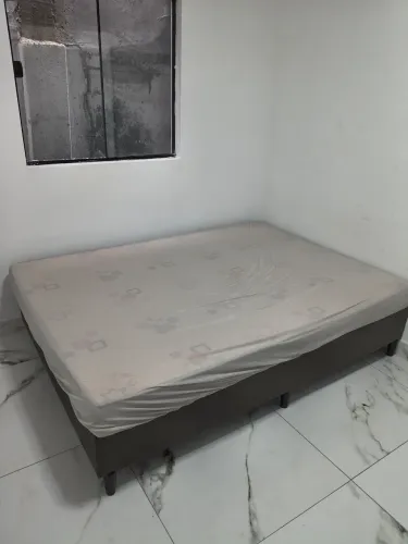 Colchão Casal Ortopédico Espuma D45 Extra Firme 138x188x17cm <br>