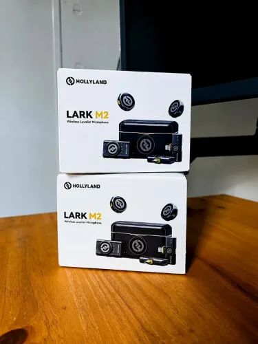 Microfone Hollyland Lark M2 Combo Completo, Lacrado, NF, Garantia 