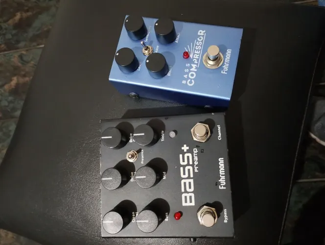 Kit pedais Fuhrmann Bass - Estudo troca por violao ou celular