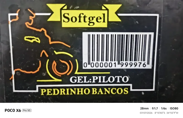 Banco Gel Conforto Banco do Pedrinho