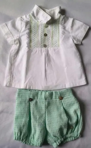 Conjunto Luxo Bebê - Marca Britânica Mintini 0-3m