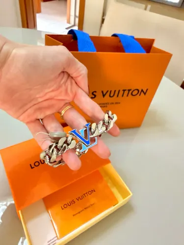 Pulseira Louis Vuitton prata 925