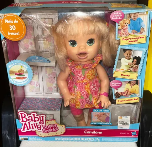 Baby Alive Super Snacks Comilona