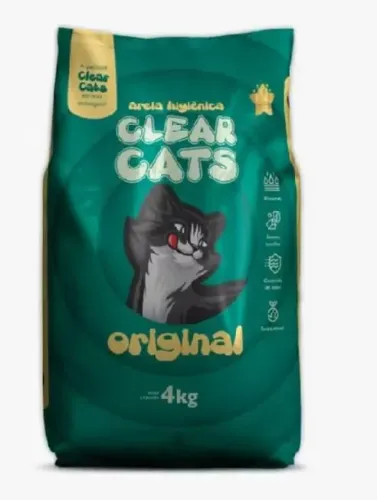 Areia higiênica para gato