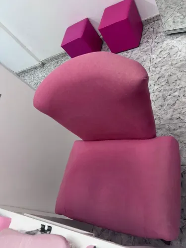 Poltrona rosa