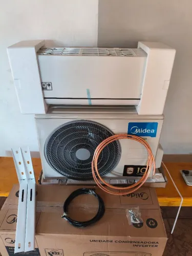 Instalação de ar condicionado na promoção