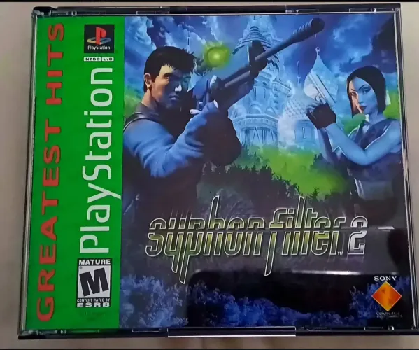 Syphon Filter 2 Ps1 Original Completo Cib Sony Playstation