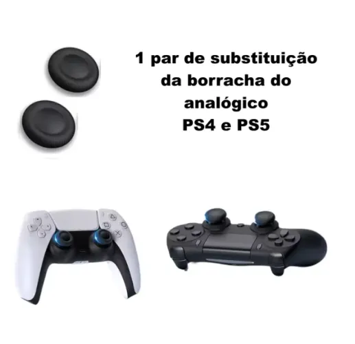 Tampa de substituição, reparo do analógico de controle de PS4 e PS5