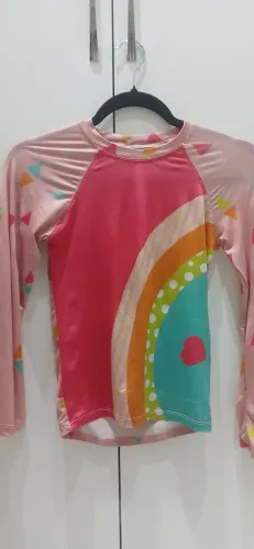 Blusa manga longa panda pool, protege do sol com qualidade e confortável