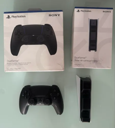 Controle Dualsense + Base de Carga