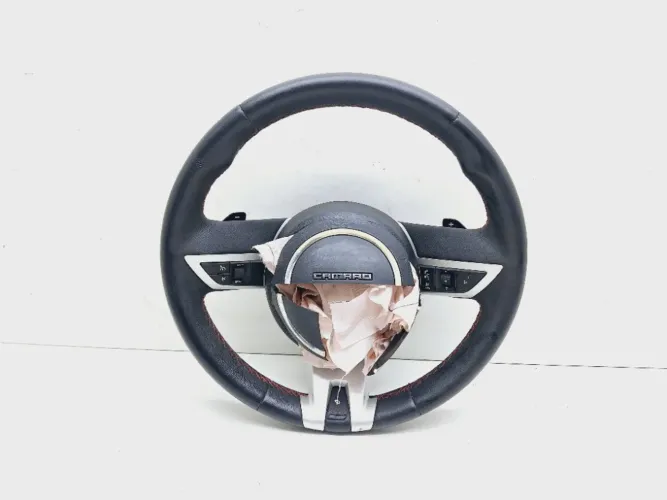 Volante Aro Direção Completo Gm Camaro 6.2 V8 2010 2011  Preto