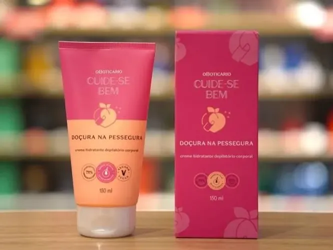 Creme Hidratante depilatório Pessegura