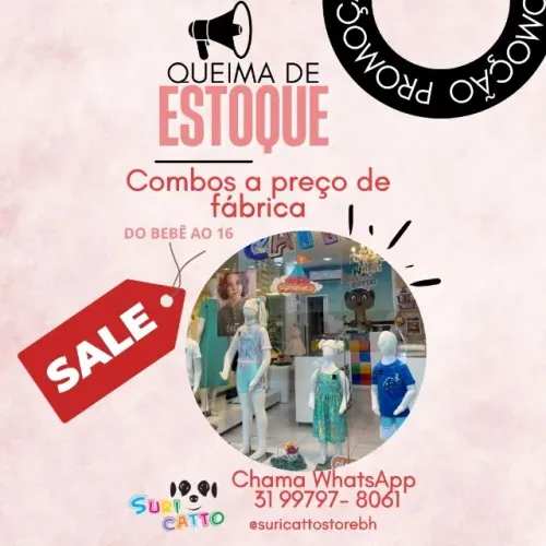 Combo Atacado Roupa Infantil
