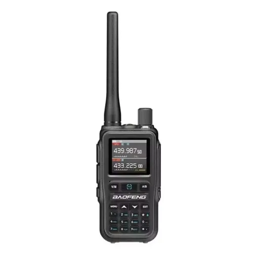 Lançamento Rádio Comunicador HT Baofeng UV5R Mini VHF UHF Aviação 220Mhz