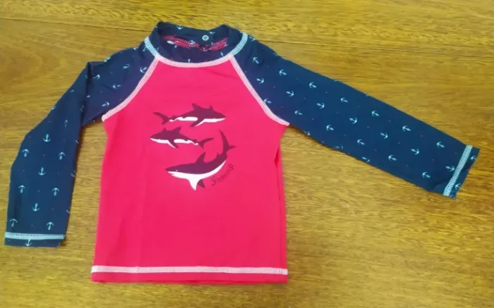 Traje De Praia Explorador Para Bebê - Tamanho 2 Anos