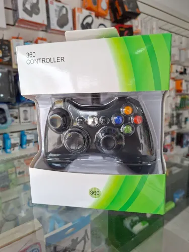 Controle para xbox 360 com fio - entrega em slz e região