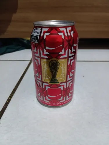 Latinha de coca-cola colecionador da copa do mundo 2026
