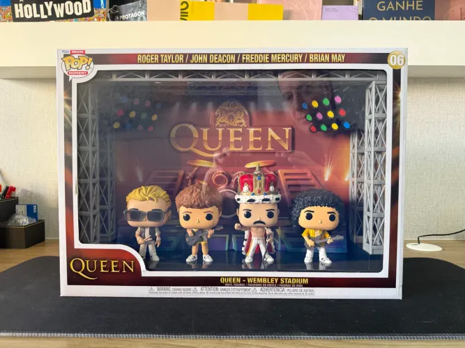 FUNKO POP QUEEN BANDA COMPLETA