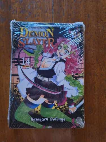 Mangá Demon Slayer vol 14 ao 17